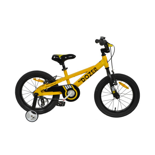 Купить Велосипед  RoyalBaby BULL DOZER 16", OFFICIAL UA, желтый в Киеве - фото №1